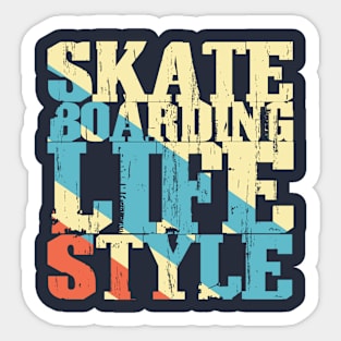 skateboarding Sticker